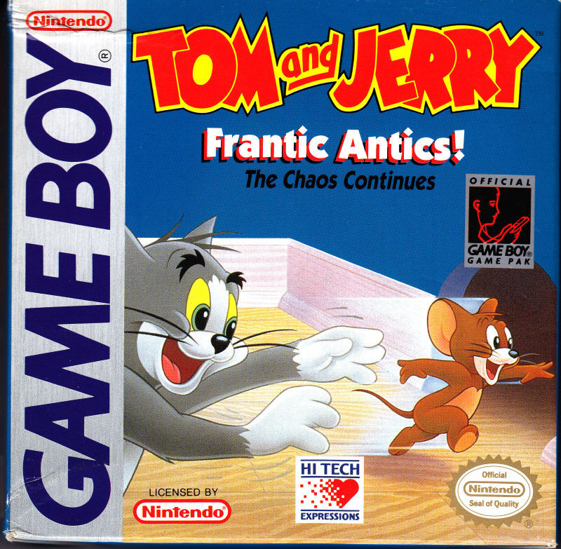 Tom and Jerry Frantic Antics! - Game Boy